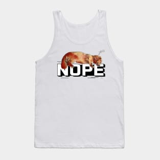 Nope - Dachshund Tank Top